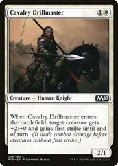 Cavalry Drillmaster [Foil] Magic Core Set 2019 Prices