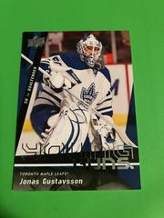 Jonas Gustavsson Hockey Cards 2009 Upper Deck Prices