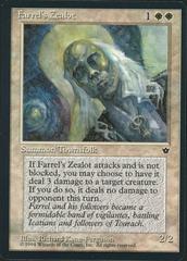 Farrel's Zealot [Wyvern Back Misprint] Magic Fallen Empires Prices