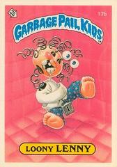Loony LENNY [Glossy] #17b 1985 Garbage Pail Kids Prices