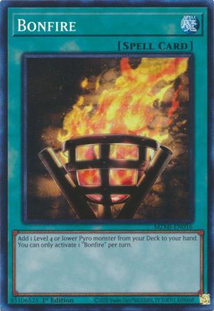 Bonfire [Collector's Rare] MZMI-EN016 YuGiOh Maze of Millennia