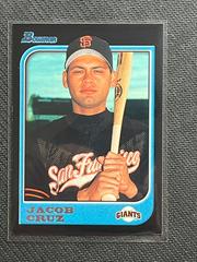 Jacob Cruz #110 Baseball Cards 1997 Bowman Prices