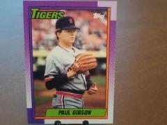 Paul Gibson Baseball Cards 1990 Topps Prices