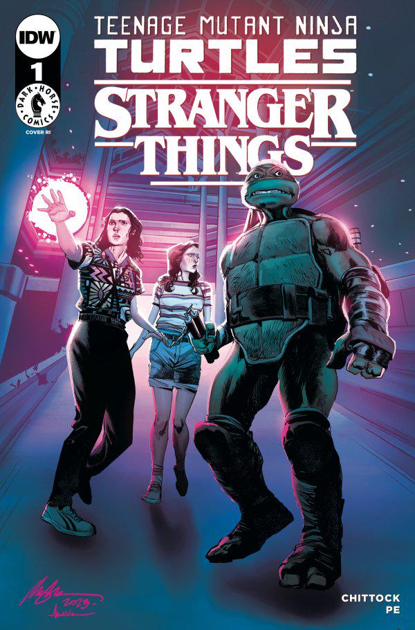 Teenage Mutant Ninja Turtles x Stranger Things [Albuquerque] #1 (2023) Comic Books Teenage Mutant Ninja Turtles x Stranger Things