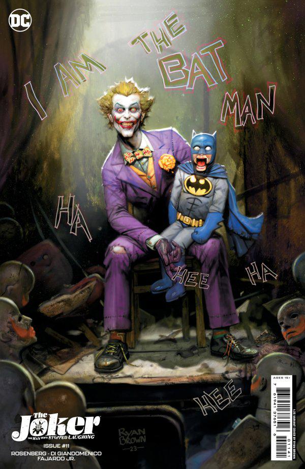 The Joker: The Man Who Stopped Laughing [Brown] #11 (2023) Comic Books Joker: The Man Who Stopped Laughing