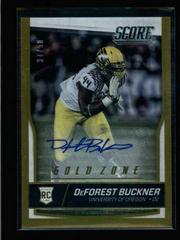 DeForest Buckner [Autograph Gold Zone] #398 Football Cards 2016 Panini Score Prices