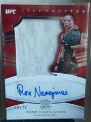 Rose Namajunas #CR-RNJ Ufc Cards 2021 Panini Chronicles UFC Crown Royale Silhouettes Prices