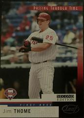 Jim Thome [Second Edition] #269 Baseball Cards 2003 Leaf Prices