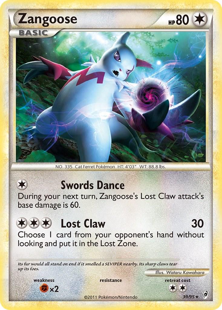 Zangoose Lost Link top PSA 10