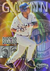 Tony Gwynn #8 Baseball Cards 1998 Circa Thunder Boss Prices