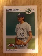 Henry Gomez Baseball Cards 1991 Impel Line Drive Pre Rookie AA Prices