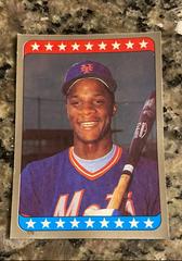 Darryl Strawberry [Foil] #179 Baseball Cards 1985 Topps Stickers Prices