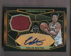Collin Sexton [Orange] #CSX Basketball Cards 2018 Panini Obsidian Rookie Jersey Autographs Prices