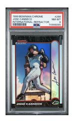 Jose Canseco [Refractor ] #266 Baseball Cards 1999 Bowman International Prices
