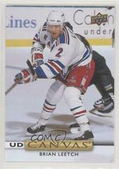 Brian Leetch #C253 Hockey Cards 2019 Upper Deck Canvas Prices