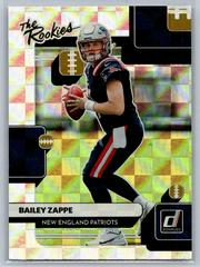 Bailey Zappe #TR-28 Football Cards 2022 Panini Donruss The Rookies Prices