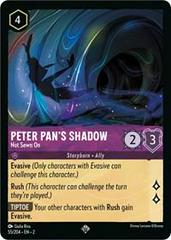 Peter Pan's Shadow - Not Sewn On #55 Lorcana Rise of the Floodborn Prices