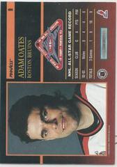 Card Back | Adam Oates Hockey Cards 1993 Pinnacle All Stars