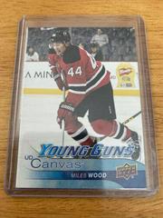 Miles Wood Hockey Cards 2016 Upper Deck Canvas Prices