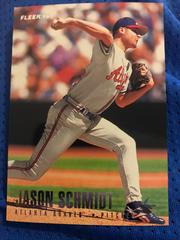 Jason Schmidt #15 Baseball Cards 1996 Fleer Braves Team Set Prices