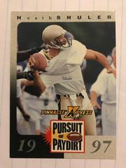 Heath Shuler Football Cards 1997 Pinnacle X Press Pursuit of Paydirt Prices