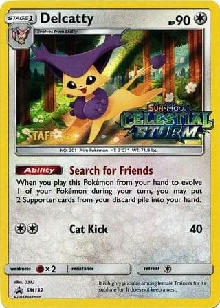 Delcatty #SM132 Pokemon Promo