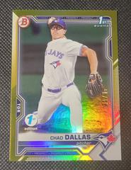 Chad Dallas [Gold Foil] #BD-23 Baseball Cards 2021 Bowman Draft 1st Edition Prices