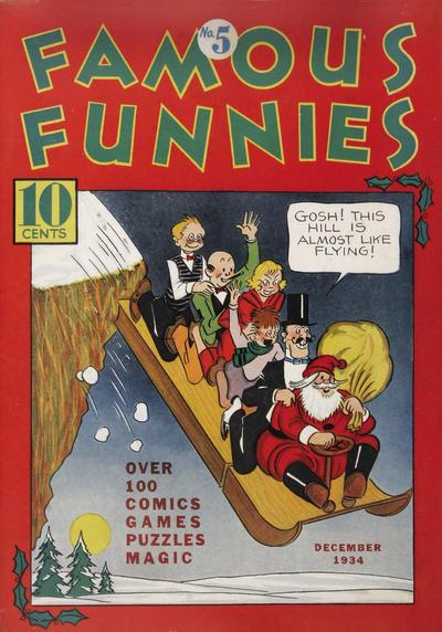 Famous Funnies #5 (1934) Comic Books Famous Funnies