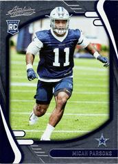 Micah Parsons #158 Football Cards 2021 Panini Absolute Prices