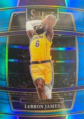 2020-2021 Select LeBron James Concourse Blue Lakers #23