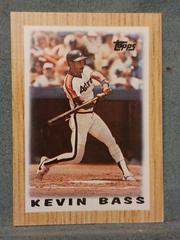 Kevin Bass Baseball Cards 1987 Topps Mini League Leaders Prices