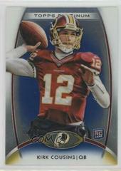 Kirk Cousins [Blue Refractor] Football Cards 2012 Topps Platinum Prices