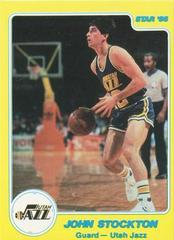 John Stockton #144 Basketball Cards 1986 Star Prices