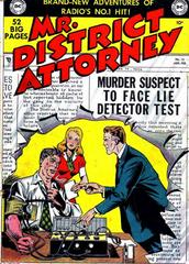 Mr. District Attorney #13 (1950) Comic Books Mr. District Attorney Prices