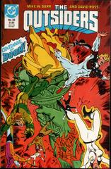 Outsiders #23 (1987) Comic Books Outsiders Prices