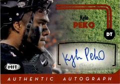 Kyle Peko [Autograph] Football Cards 2016 SAGE HIT Prices