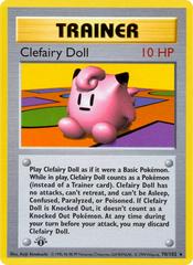 Clefairy Doll [1st Edition] Pokemon Base Set Prices