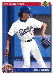Pedro Martinez [Star Rookie] #18 Baseball Cards 1992 Upper Deck Prices