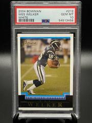 Wes Welker [White] #212 Football Cards 2004 Bowman Prices