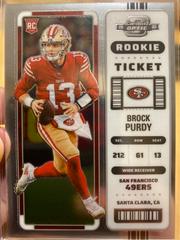 Brock Purdy #68 Football Cards 2022 Panini Contenders Optic Prices