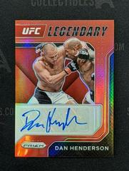 Dan Henderson [Red] Ufc Cards 2022 Panini Prizm UFC Legendary Signatures Prices