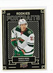 Marco Rossi Hockey Cards 2022 Upper Deck UD Portraits Prices