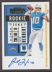 Justin Herbert [Autograph] Football Cards 2020 Panini Contenders Prices