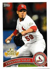 Fernando Salas #WS16 Baseball Cards 2011 Topps World Series Champions Cardinals Prices
