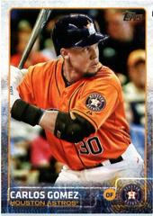 Carlos Gomez #US107 Baseball Cards 2015 Topps Update Prices