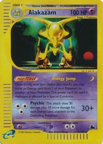 Alakazam [Reverse Holo] #2 Pokemon Skyridge