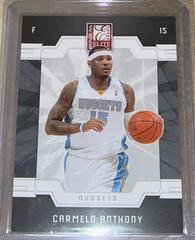 Carmelo Anthony #24 Basketball Cards 2009 Donruss Elite Prices