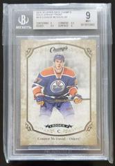 Connor McDavid [Gold Front] Hockey Cards 2015 Upper Deck Champs Prices