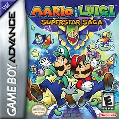 Front Cover | Mario and Luigi Superstar Saga GameBoy Advance
