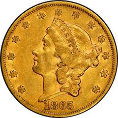 1865 S Coins Liberty Head Gold Double Eagle Prices